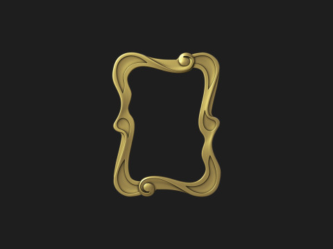 Frame Mirror 3D Druckmodell