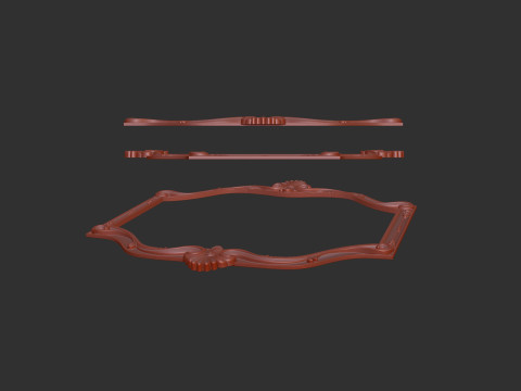 Frame Mirror 3D Print Model