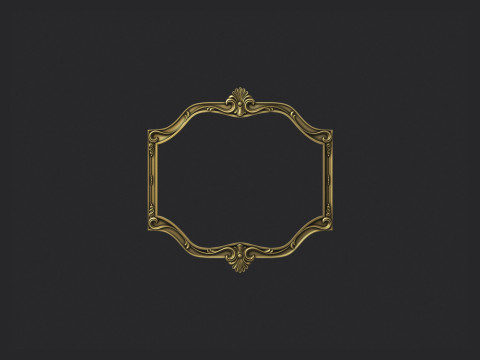 Frame Mirror 3D Print Model