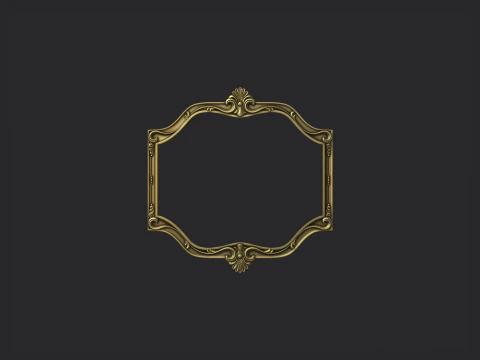 Frame Mirror 3D Print Model