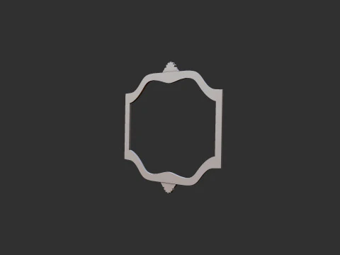 Frame Mirror 3D Print Model
