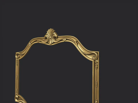 Frame Mirror 3D Print Model