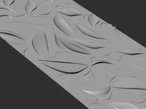 현대 벽 예술 패널 3D 프린트 모델