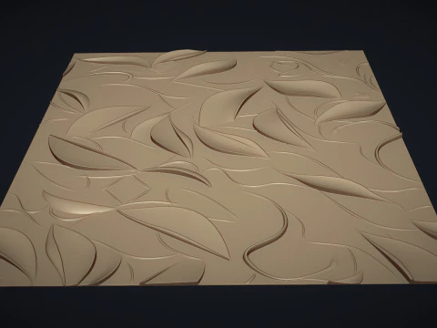 현대 벽 예술 패널 3D 프린트 모델