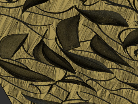 Modern Wall Art Panel 3D Druckmodell
