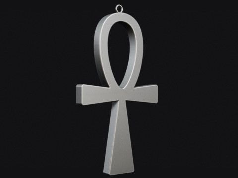 Cross Pendant 3D Print Model
