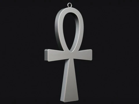 Cross Pendant 3D Print Model