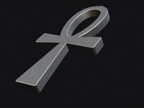 Cross Pendant 3D Print Model