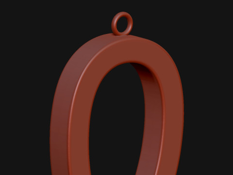 Cross Pendant 3D Print Model