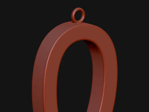 Cross Pendant 3D Print Model