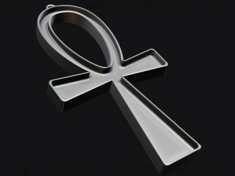 Cross Pendant 3D Print Model