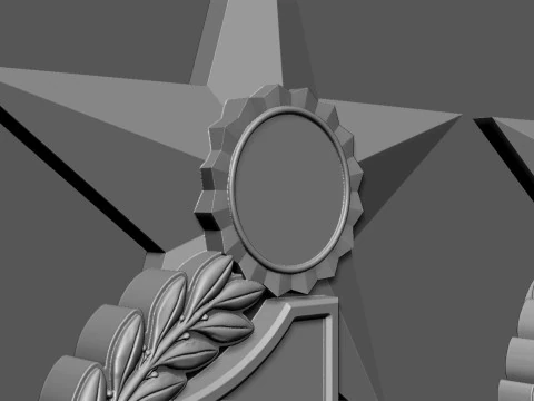 Award Trophy 1st 2nd 3rd 3D Print Model