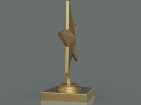 Star Award 3D Print Model