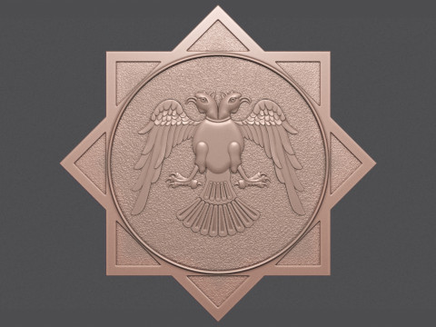 Two Headed Eagle 3D Druckmodell