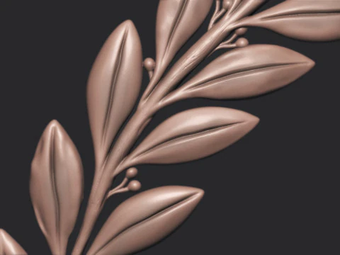 Laurel Wreath 3D Print Model