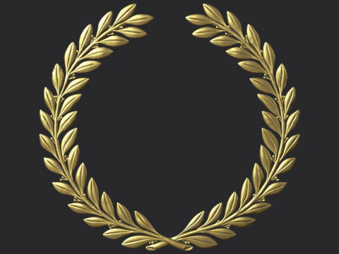 Laurel Wreath 3D Print Model