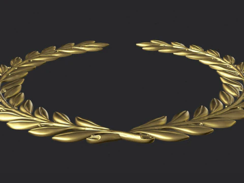 Laurel Wreath 3D Print Model