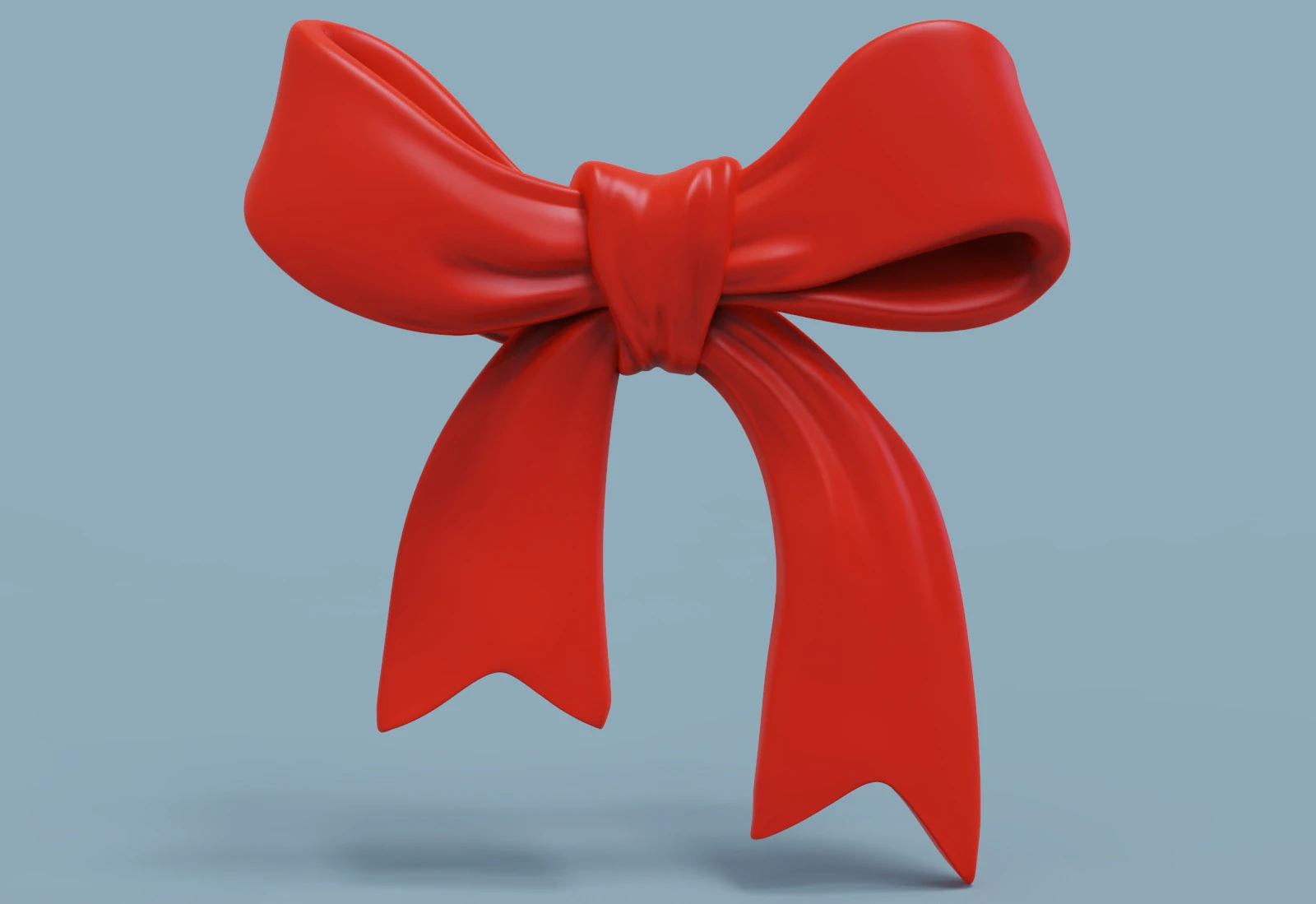 Wrapping Bow 3D Print Model .c4d .max .obj .3ds .fbx .stl .blend 