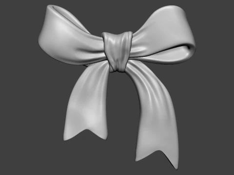 Wrapping Bow 3D Print Model