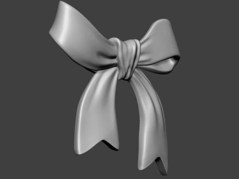 Wrapping Bow 3D Print Model