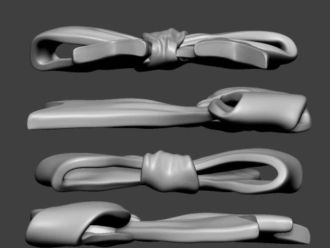 Wrapping Bow 3D Print Model