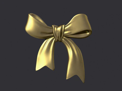 Wrapping Bow 3D Print Model