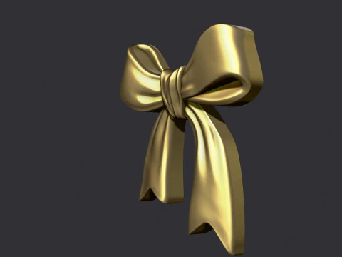 Wrapping Bow 3D Print Model