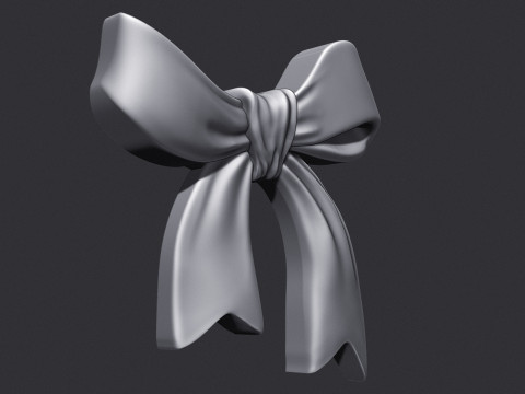 Wrapping Bow 3D Print Model
