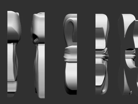 Wrapping Bow 3D Print Model