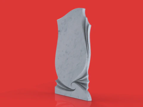 Memorial tombstone 3D Print Model