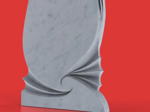 Memorial tombstone 3D Print Model