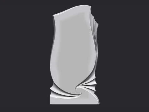 Memorial tombstone 3D Print Model