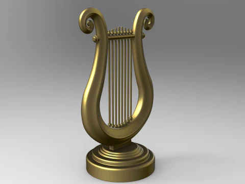 Gouden Lier 3D printmodel