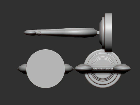 黄金の竪琴 3Dプリントモデル