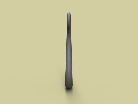 Golden Lyre 3D Druckmodell