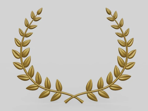 Lorbeerkranz 3D Druckmodell