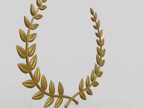Laurel Wreath 3D Print Model