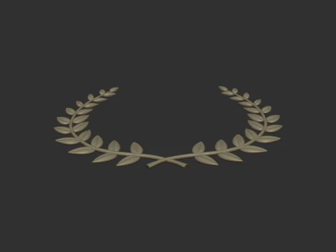 Laurel Wreath 3D Print Model
