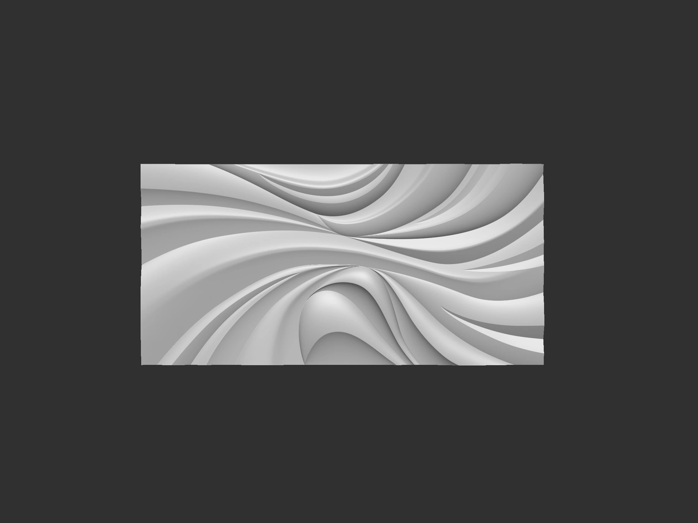 Decorative Wall Panel 3D Print Model .c4d .max .obj .3ds .fbx .stl .blend