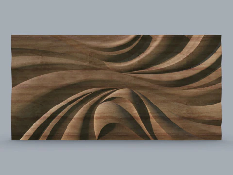 Decorative Wall Panel 3D Print Model