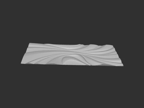 Decorative Wall Panel 3D Print Model