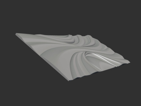 Decorative Wall Panel Modello di stampa 3D