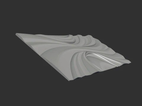 Decorative Wall Panel 3D Print Model