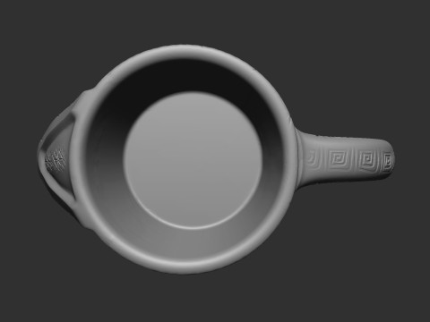 Aztec face Coffe - Tea - Milk mug 3D Print Model