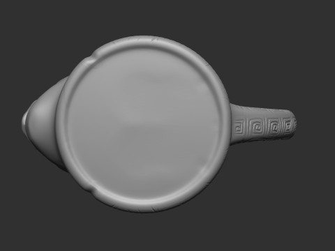 Aztec face Coffe - Tea - Milk mug 3D Print Model