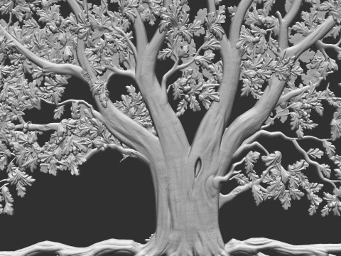 Tree of Life 3D 프린트 모델