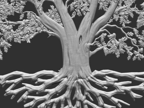 Tree of Life 3D 프린트 모델
