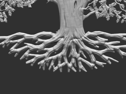 Tree of Life 3D 프린트 모델