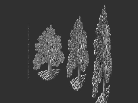 Tree of Life 3D 프린트 모델