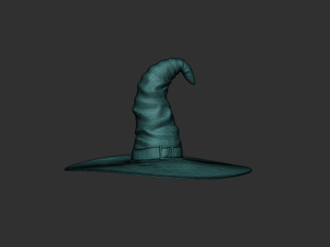 Witch Hat Model do druku 3D